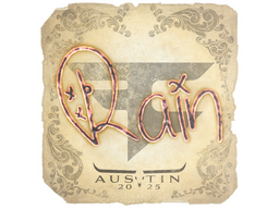Sticker | rain | Austin 2025