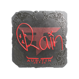Sticker | rain (Foil) | Austin 2025