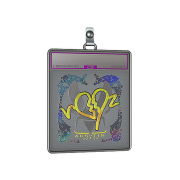 Sticker Slab | ropz (Holo) | Austin 2025