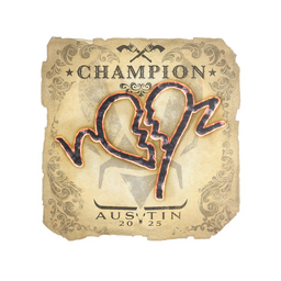Sticker | ropz (Champion) | Austin 2025