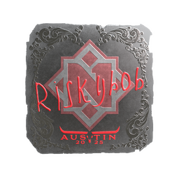 Sticker | riskyb0b (Foil) | Austin 2025