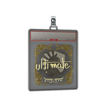 Sticker Slab | ultimate (Gold) | Austin 2025