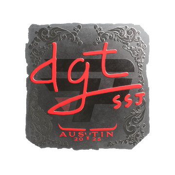 Sticker | dgt (Foil) | Austin 2025