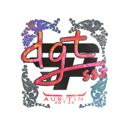 Sticker | dgt (Holo) | Austin 2025