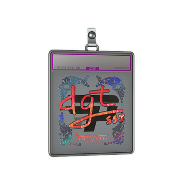 Sticker Slab | dgt (Holo) | Austin 2025