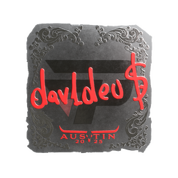 Sticker | dav1deuS (Foil) | Austin 2025