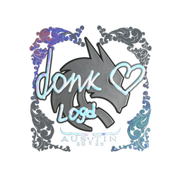 Sticker | donk (Holo) | Austin 2025