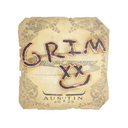 Sticker | Grim | Austin 2025