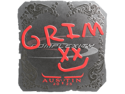 Sticker | Grim (Foil) | Austin 2025