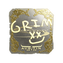 Sticker | Grim (Gold) | Austin 2025