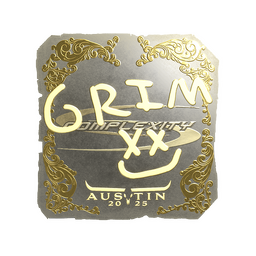 Sticker | Grim (Gold) | Austin 2025