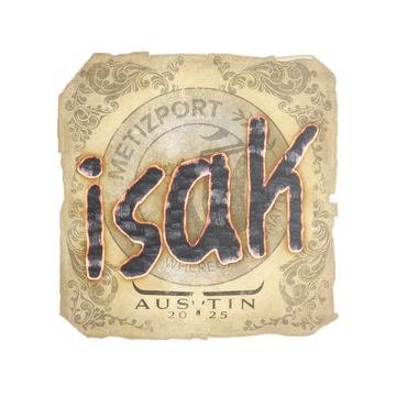 Sticker | isak | Austin 2025