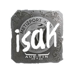 Sticker | isak (Foil) | Austin 2025