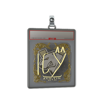 Sticker Slab | ICY (Gold) | Austin 2025