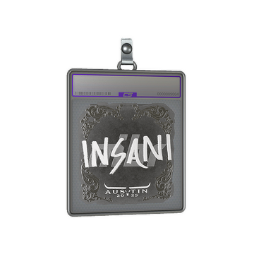 Sticker Slab | insani (Foil) | Austin 2025