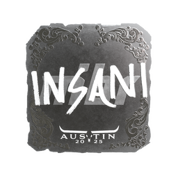 Sticker | insani (Foil) | Austin 2025