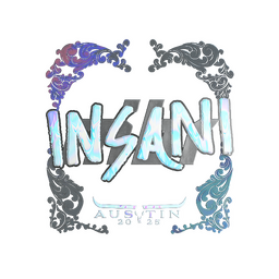 Sticker | insani (Holo) | Austin 2025