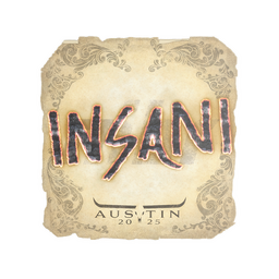 Sticker | insani | Austin 2025