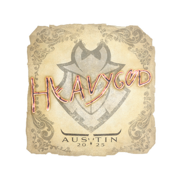 Sticker | Heavygod | Austin 2025
