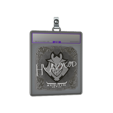 Sticker Slab | Heavygod (Foil) | Austin 2025