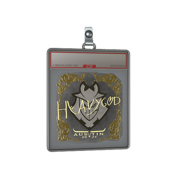 Sticker Slab | Heavygod (Gold) | Austin 2025