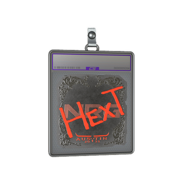 Sticker Slab | HexT (Foil) | Austin 2025