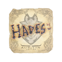 Sticker | hades | Austin 2025