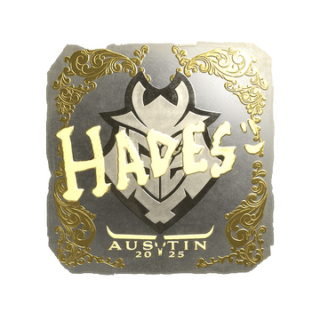 Sticker | hades (Gold) | Austin 2025