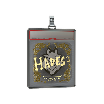 Sticker Slab | hades (Gold) | Austin 2025