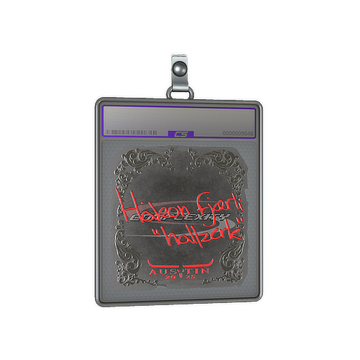 Sticker Slab | hallzerk (Foil) | Austin 2025