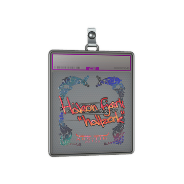 Sticker Slab | hallzerk (Holo) | Austin 2025