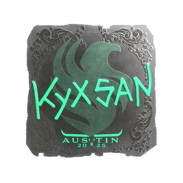 Sticker | kyxsan (Foil) | Austin 2025