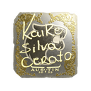 Sticker | KSCERATO (Gold) | Austin 2025