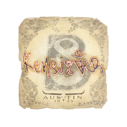 Sticker | kensizor | Austin 2025