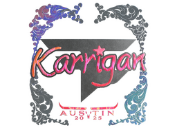 Sticker | karrigan (Holo) | Austin 2025