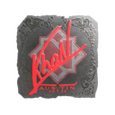 Sticker | khaN (Foil) | Austin 2025