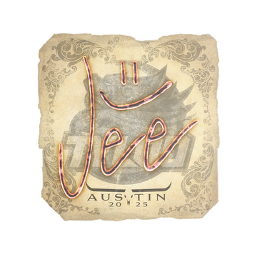 Sticker | Jee | Austin 2025