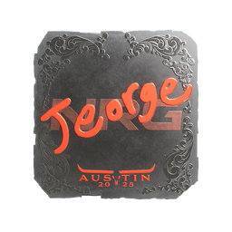 Sticker | jeorge (Foil) | Austin 2025