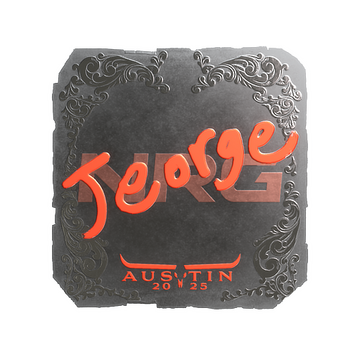 Sticker | jeorge (Foil) | Austin 2025