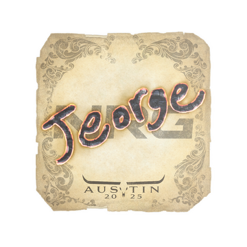 Sticker | jeorge | Austin 2025