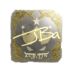 Sticker | JBa (Gold) | Austin 2025