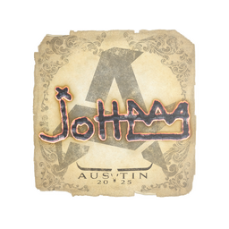 Sticker | jottAAA | Austin 2025