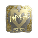 Sticker | Jimpphat (Gold) | Austin 2025