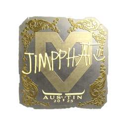 Sticker | Jimpphat (Gold) | Austin 2025