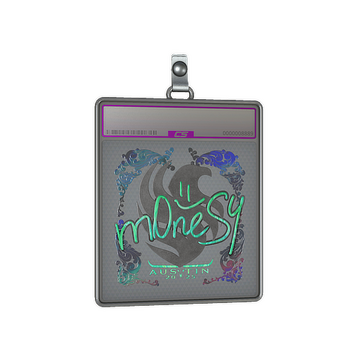 Sticker Slab | m0NESY (Holo) | Austin 2025