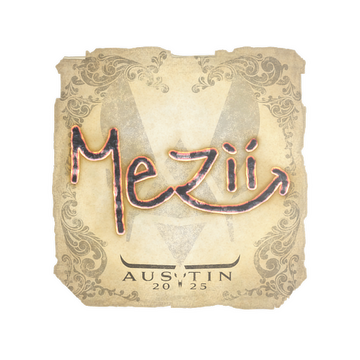 Sticker | mezii | Austin 2025