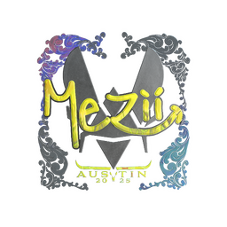 Sticker | mezii (Holo) | Austin 2025