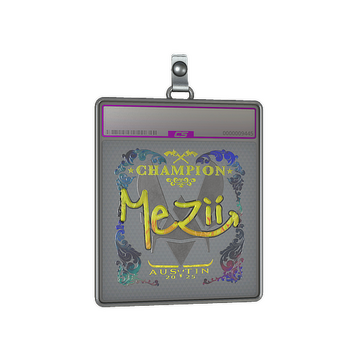 Sticker Slab | mezii (Holo, Champion) | Austin 2025