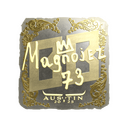Sticker | Magnojez (Gold) | Austin 2025