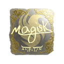 Sticker | Magisk (Gold) | Austin 2025